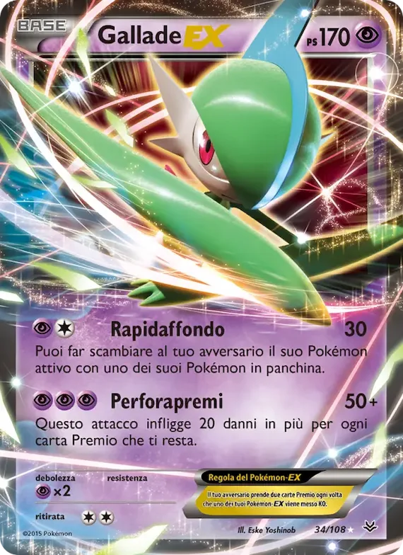 Gallade EX 34 – Furie Volanti
