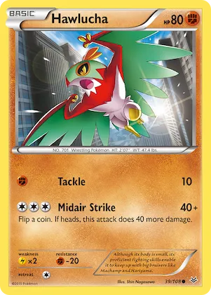 Hawlucha #39 – Roaring Skies