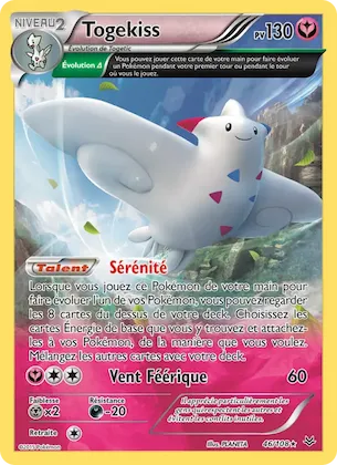 Togekiss n° 46 – Ciel Rugissant