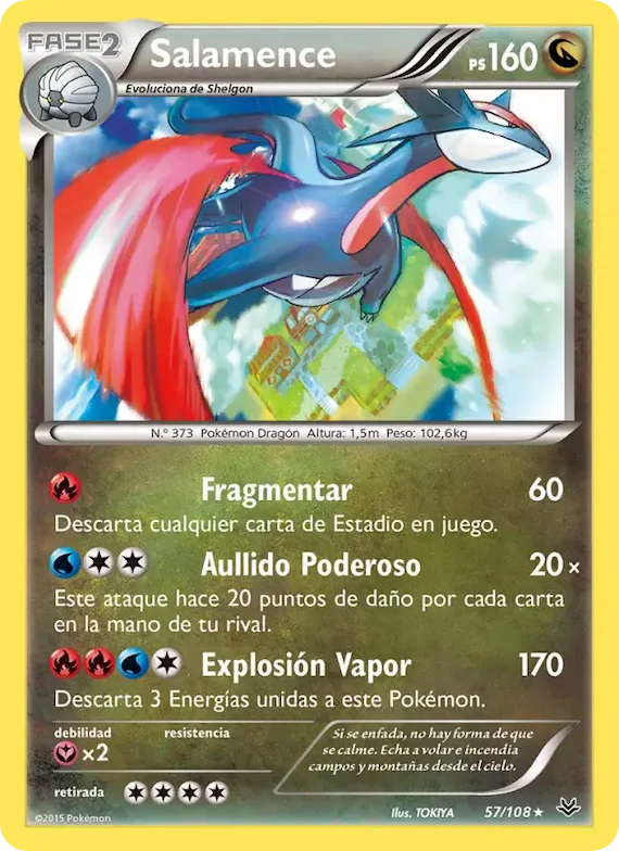 Salamence 57 – Cielos Rugientes