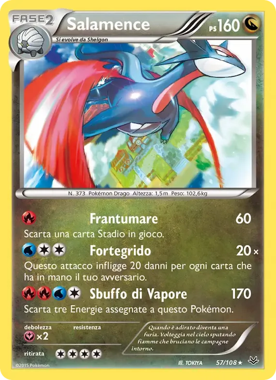 Salamence 57 – Furie Volanti