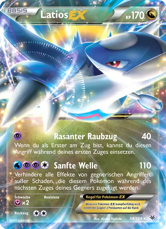 Latios EX 58 – Drachenleuchten