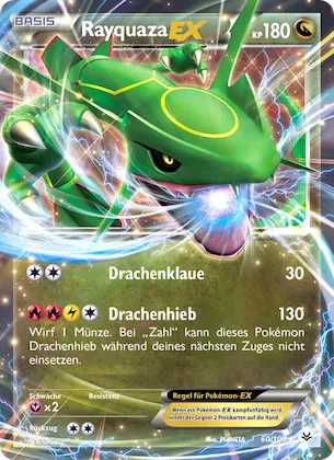 Rayquaza EX 60 – Drachenleuchten