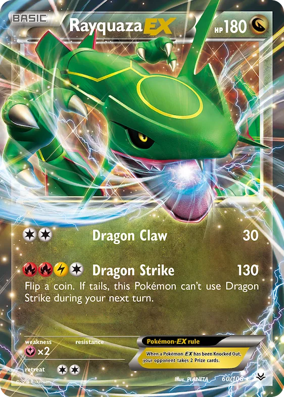 Rayquaza-EX #60 – Roaring Skies