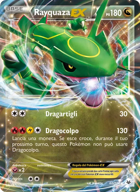 Rayquaza EX 60 – Furie Volanti