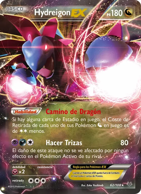 Hydreigon EX 62 – Cielos Rugientes