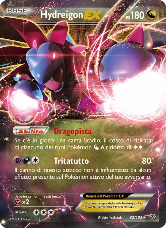 Hydreigon EX 62 – Furie Volanti