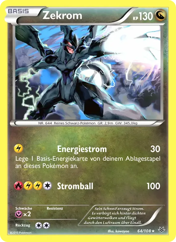 Zekrom 64 – Drachenleuchten