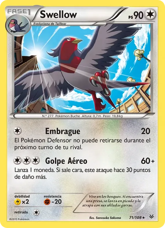 Swellow 71 – Cielos Rugientes