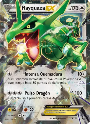 Rayquaza EX 75 – Cielos Rugientes
