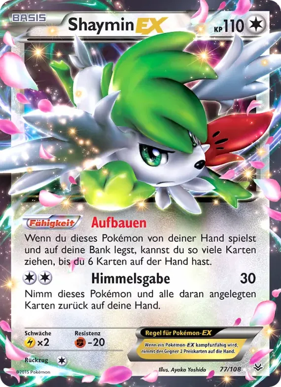 Shaymin EX 77 – Drachenleuchten