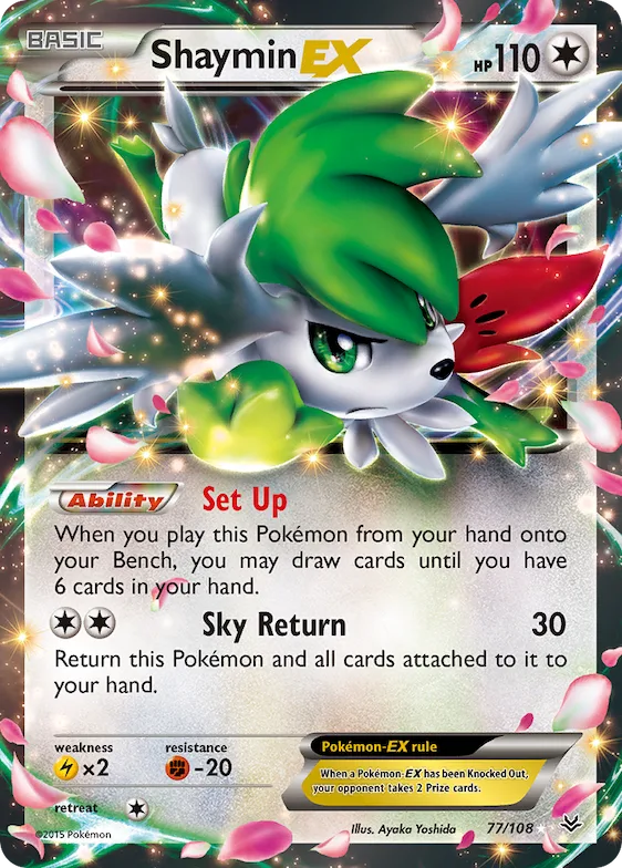 Shaymin-EX #77 – Roaring Skies