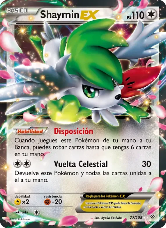 Shaymin EX 77 – Cielos Rugientes