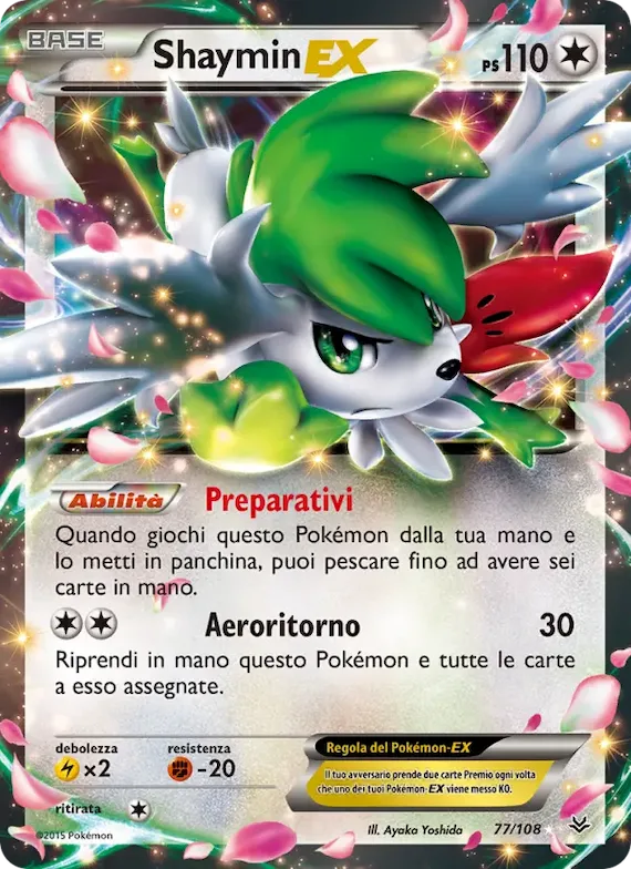 Shaymin EX 77 – Furie Volanti
