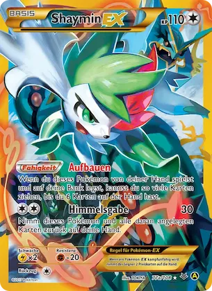Shaymin EX Nr. 77a – Roaring Skies