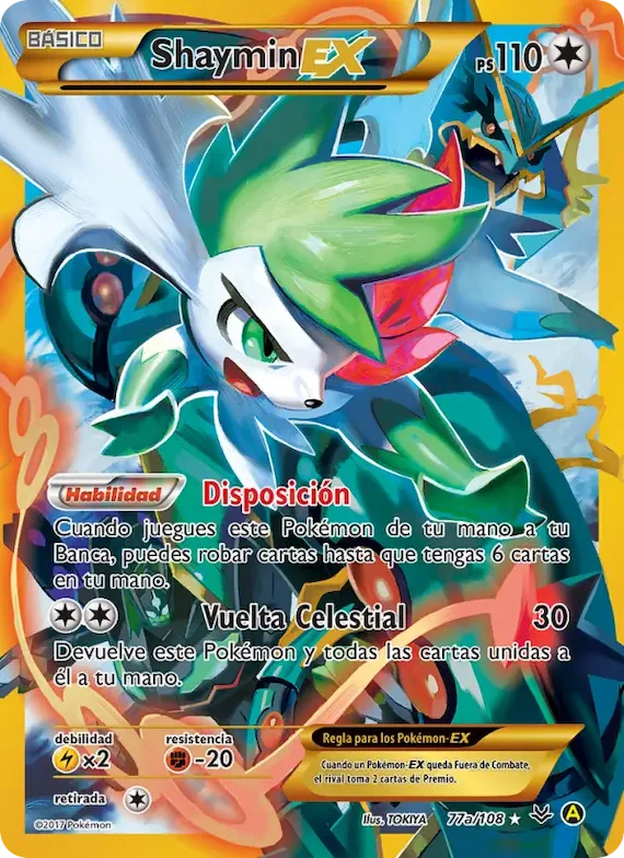 Shaymin EX 77a – Cielos Rugientes
