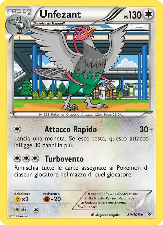 Unfezant 80 – Furie Volanti