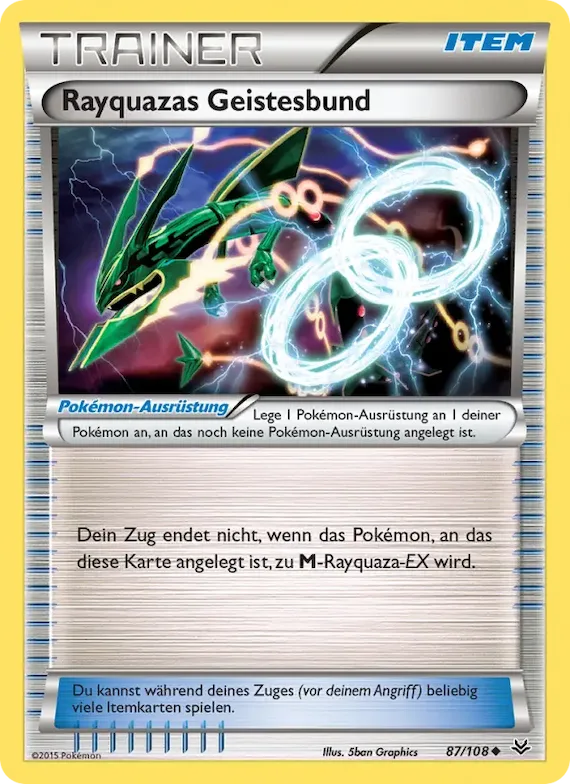 Rayquazas Geistesbund 87 – Drachenleuchten