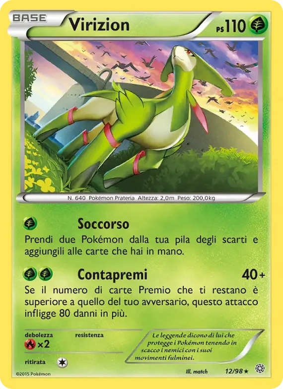 Virizion 12 – Antiche Origini