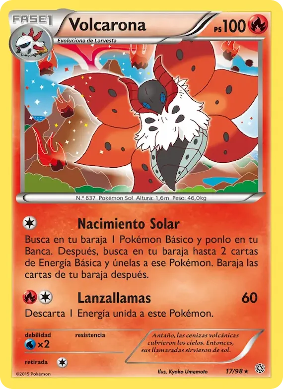 Volcarona 17 – Antiguos Orígenes