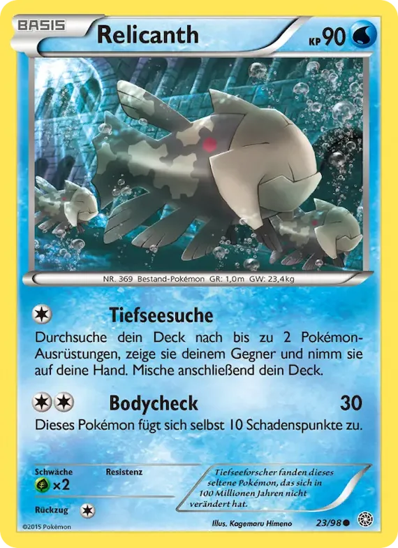 Relicanth 23 – Ewiger Anfang