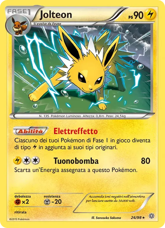 Jolteon 26 – Antiche Origini