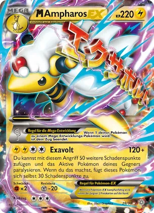 M-Ampharos EX Nr. 28 – Ancient Origins