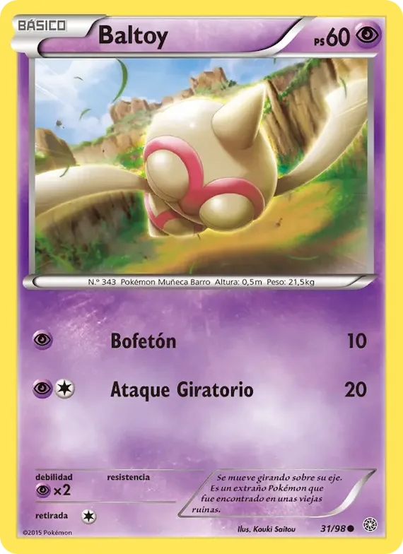 Baltoy 31 – Antiguos Orígenes