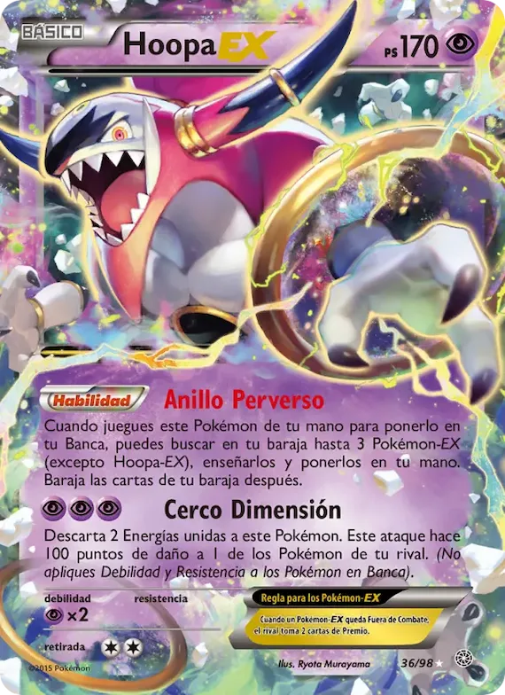 Hoopa EX 36 – Antiguos Orígenes