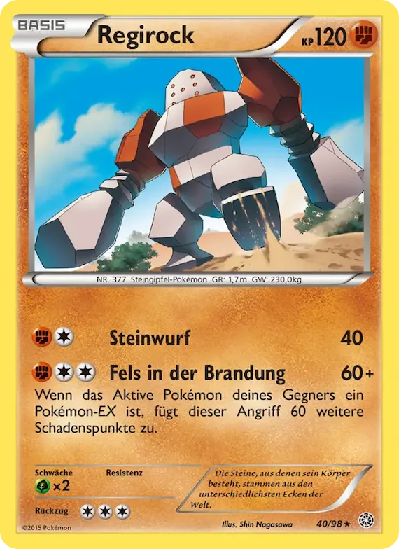 Regirock 40 – Ewiger Anfang