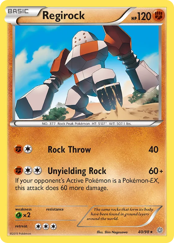 Regirock 40 – Origens Ancestrais