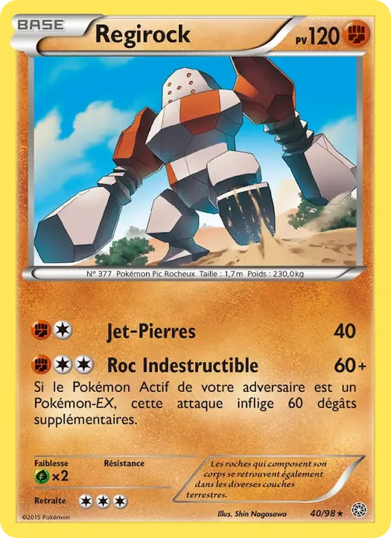 Regirock 40 – Origines Antiques