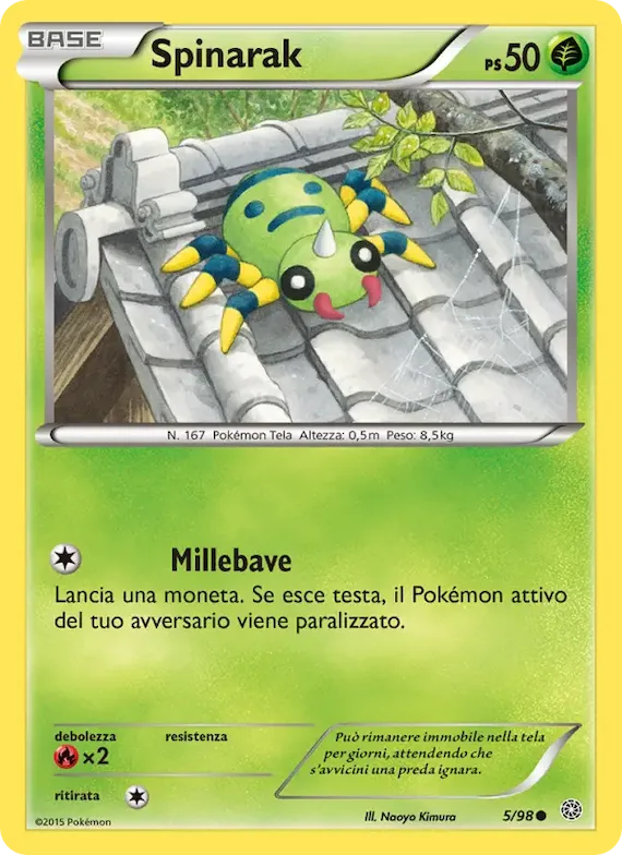 Spinarak 5 – Antiche Origini