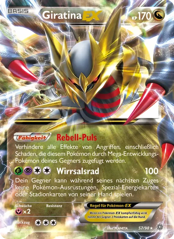 Giratina EX 57 – Ewiger Anfang