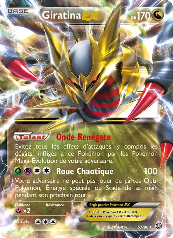 Giratina EX 57 – Origines Antiques
