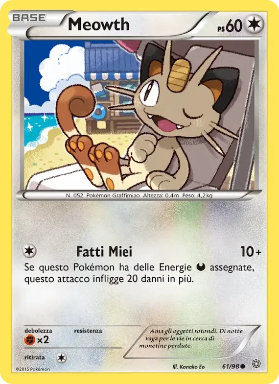 Meowth 61 – Antiche Origini