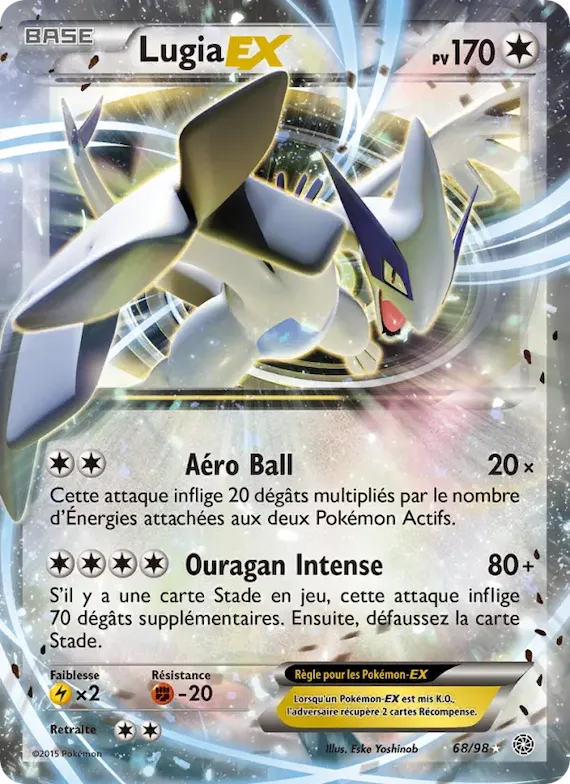 Lugia EX 68 – Origines Antiques
