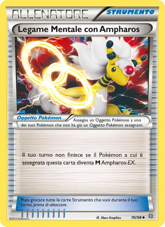 Legame Mentale con Ampharos 70 – Antiche Origini