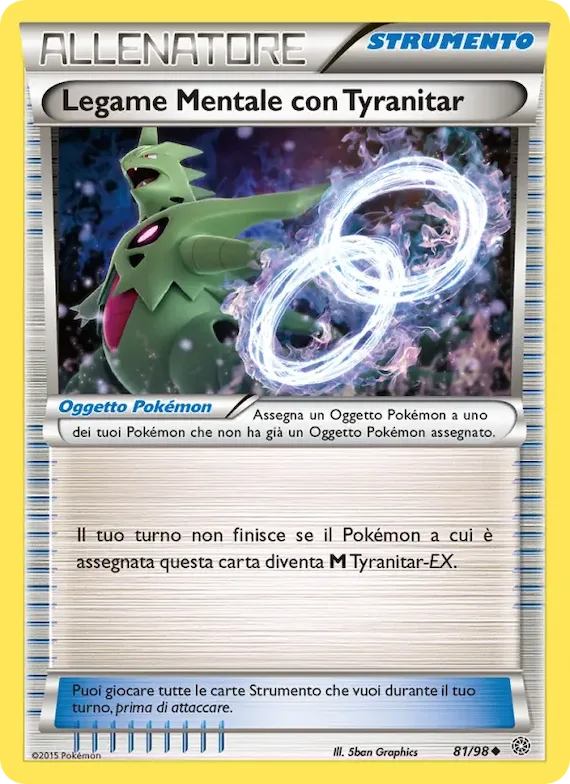 Legame Mentale con Tyranitar 81 – Antiche Origini