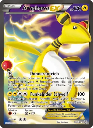 Ampharos EX Nr. 87 – Ancient Origins