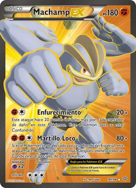 Machamp EX 90 – Antiguos Orígenes