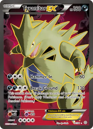 Tyranitar-EX #91 – Ancient Origins