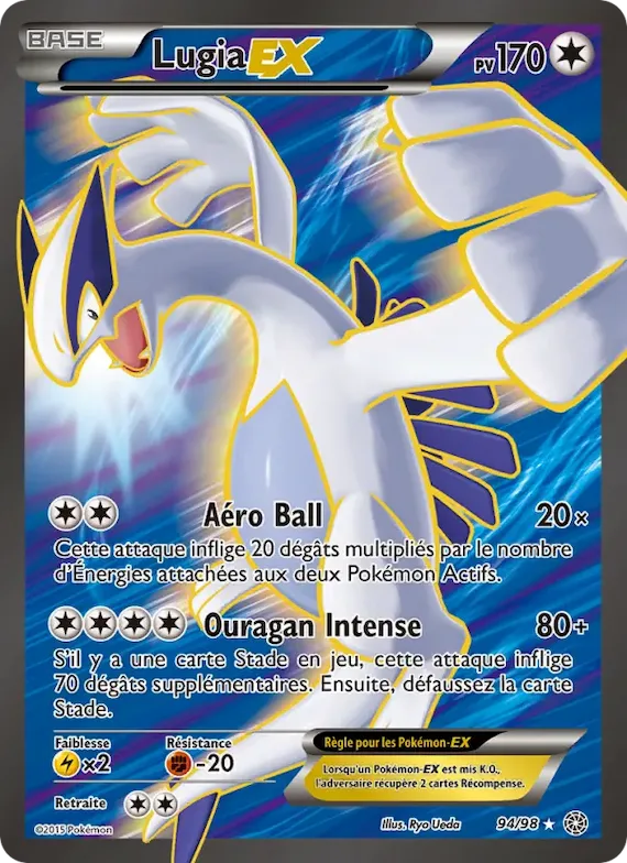 Lugia EX 94 – Origines Antiques