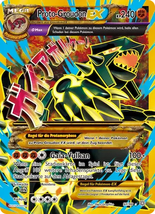 Proto-Groudon EX Nr. 97 – Ancient Origins