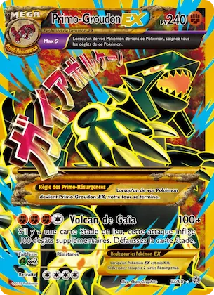Primo-Groudon EX n° 97 – Origines Antiques