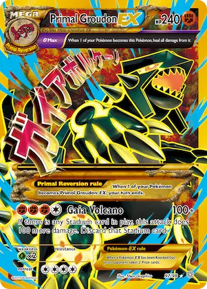 Primal Groudon-EX #97 – Ancient Origins
