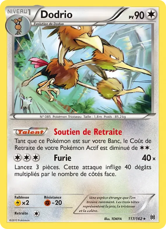 Dodrio 117 – Impulsion Turbo