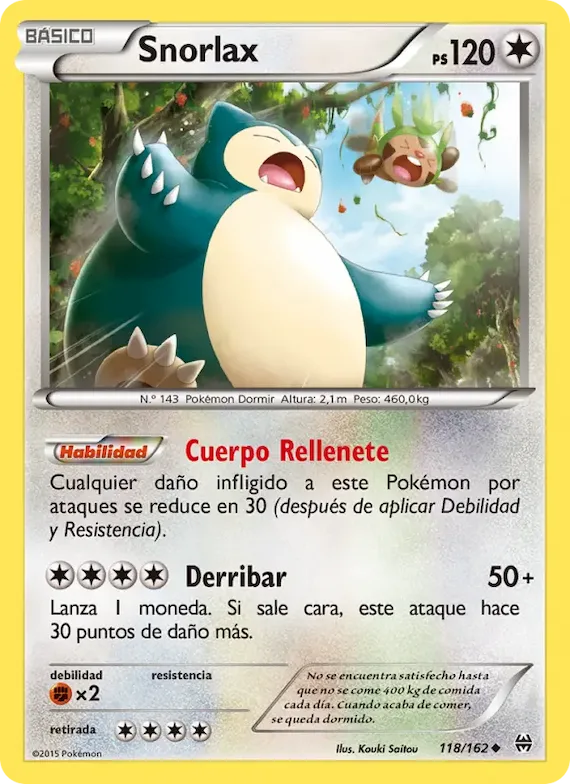 Snorlax 118 – Turbo Impulso