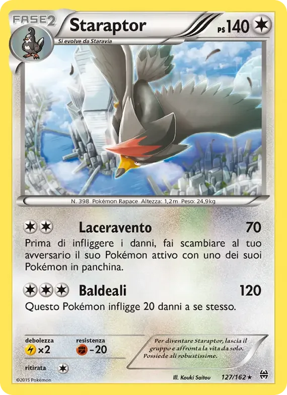 Staraptor 127 – Turbo Blitz