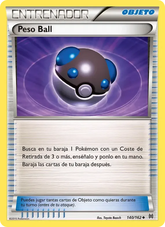 Peso Ball 140 – Turbo Impulso